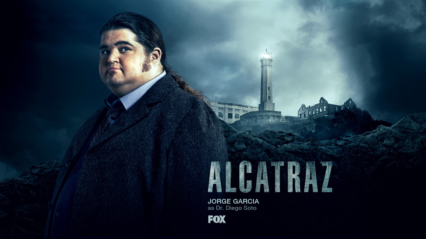 Jorge Garcia in Alcatraz TV Series Wallpaper - 1366x768