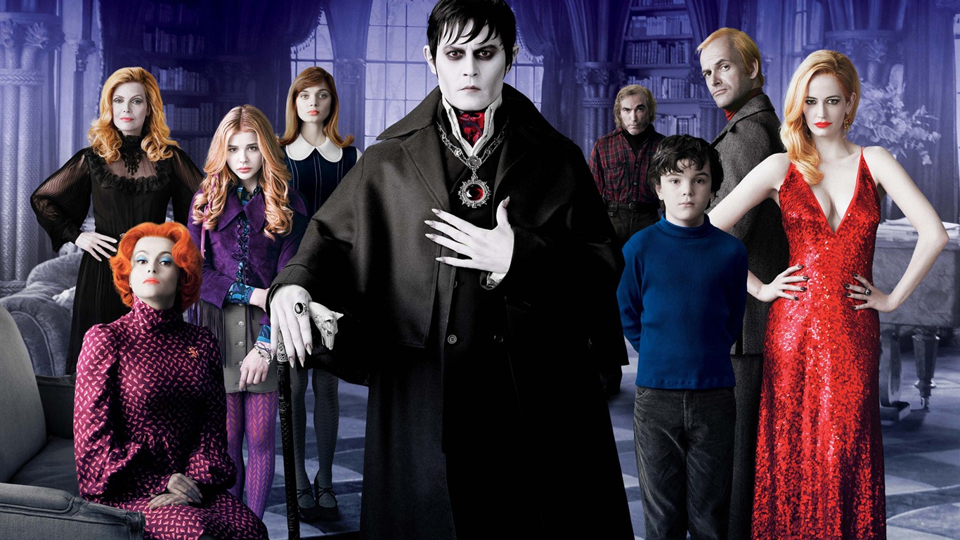 Dark Shadows 黑影家族 高清影视壁纸1 - 1366x768