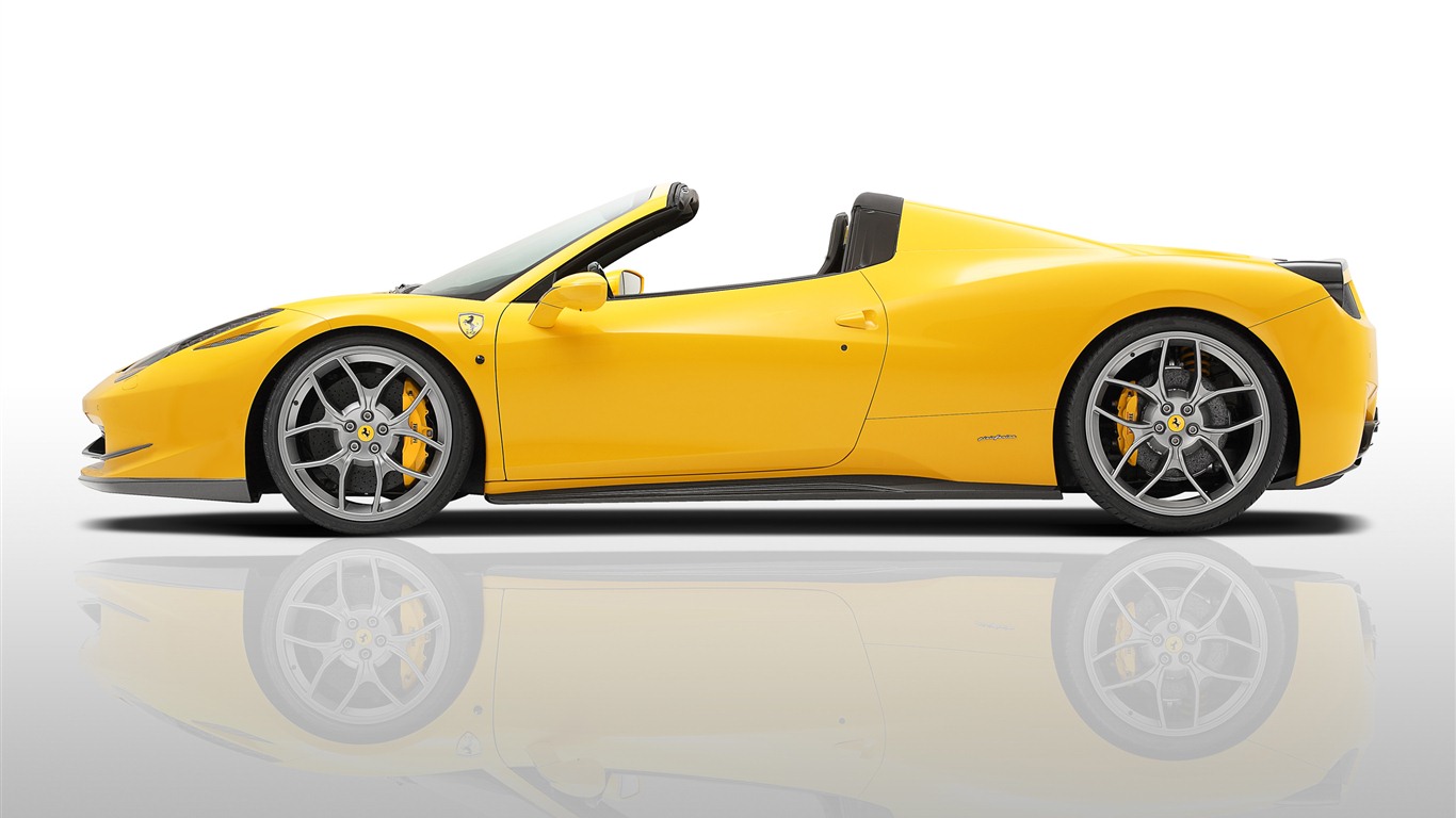 Ferrari 458 Italia spider 2012 HD wallpapers #2 - 1366x768