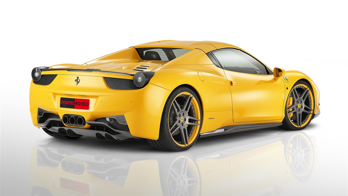 Ferrari 458 Spider 2012 Italia HD tapety na plochu #6 - 1366x768