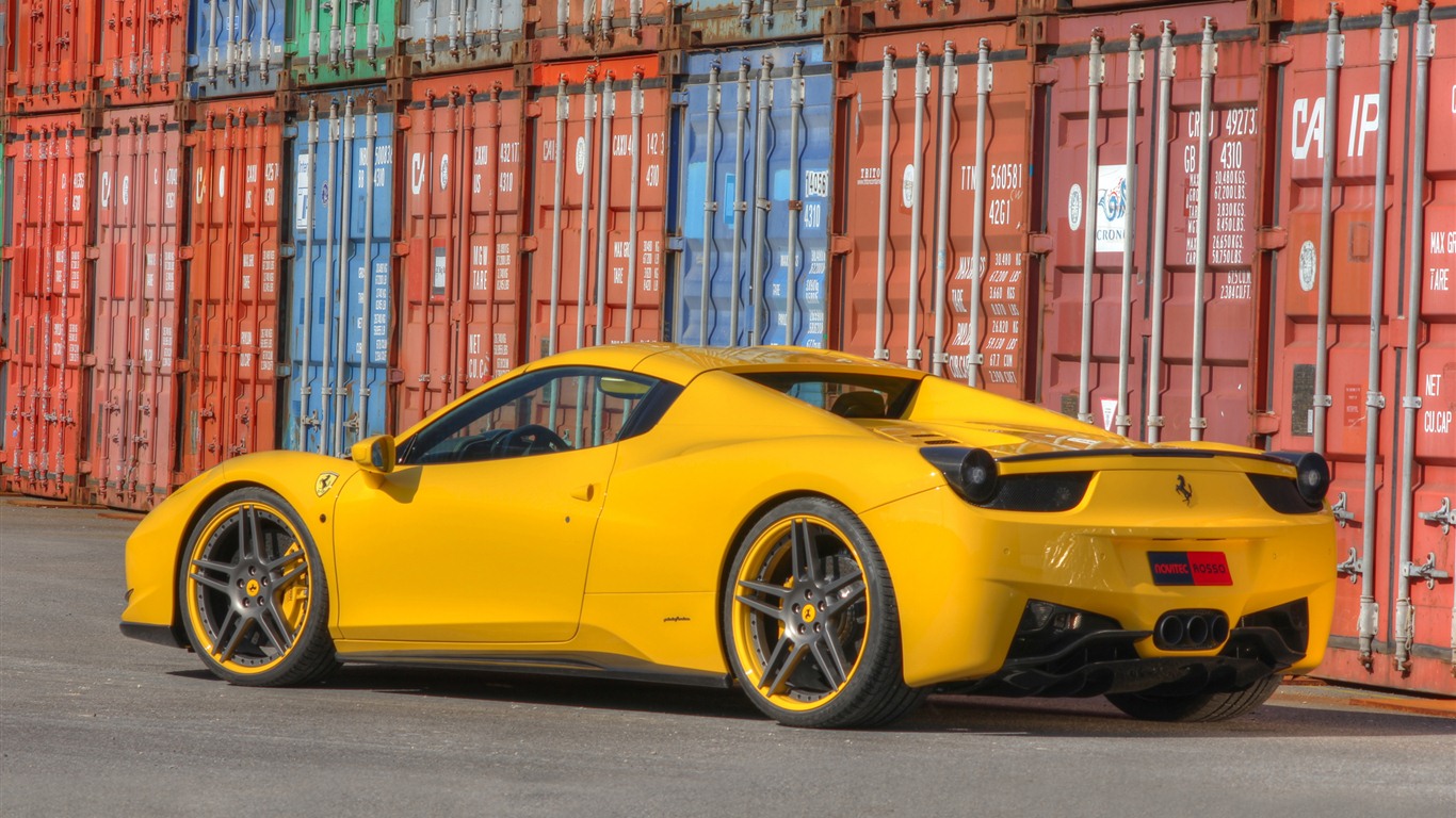 Ferrari 458 Italia araignée 2012 fonds d'écran HD #11 - 1366x768