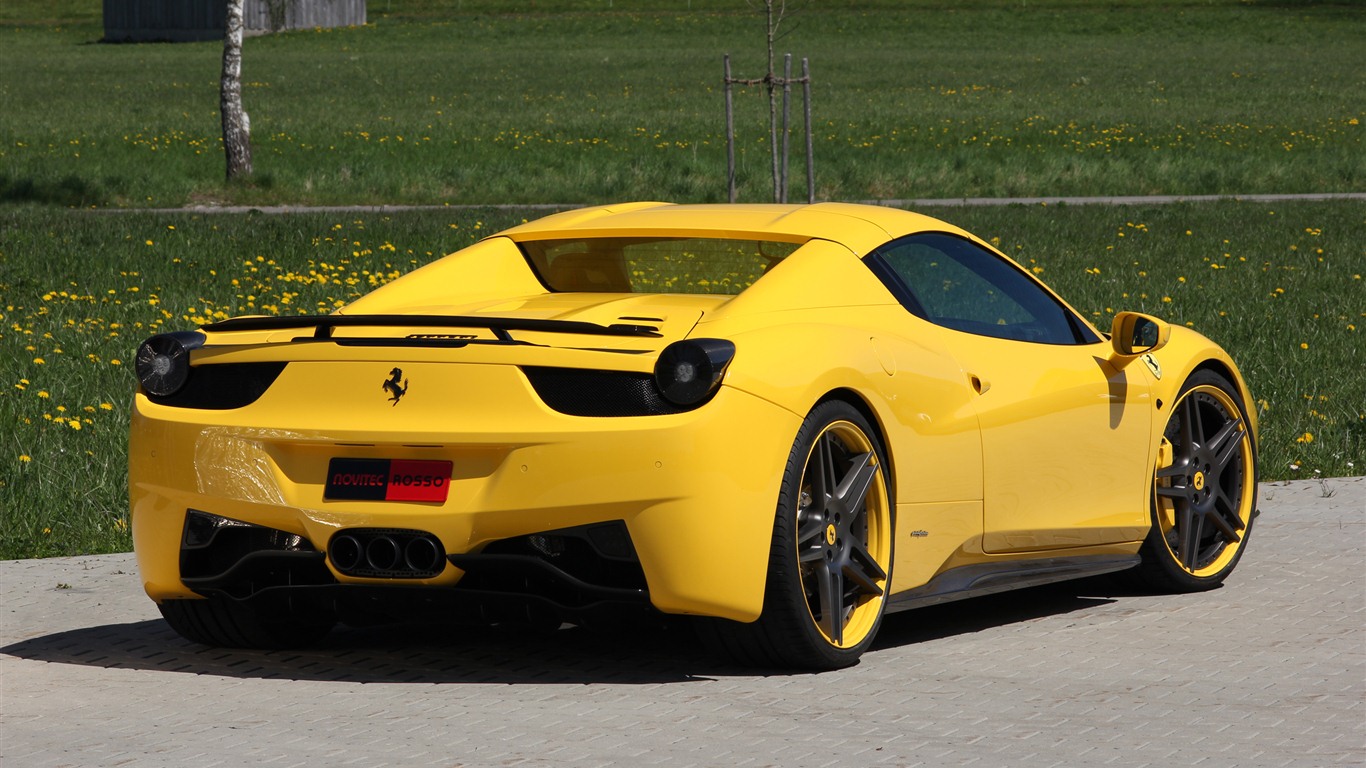 Ferrari 458 Italia araignée 2012 fonds d'écran HD #14 - 1366x768