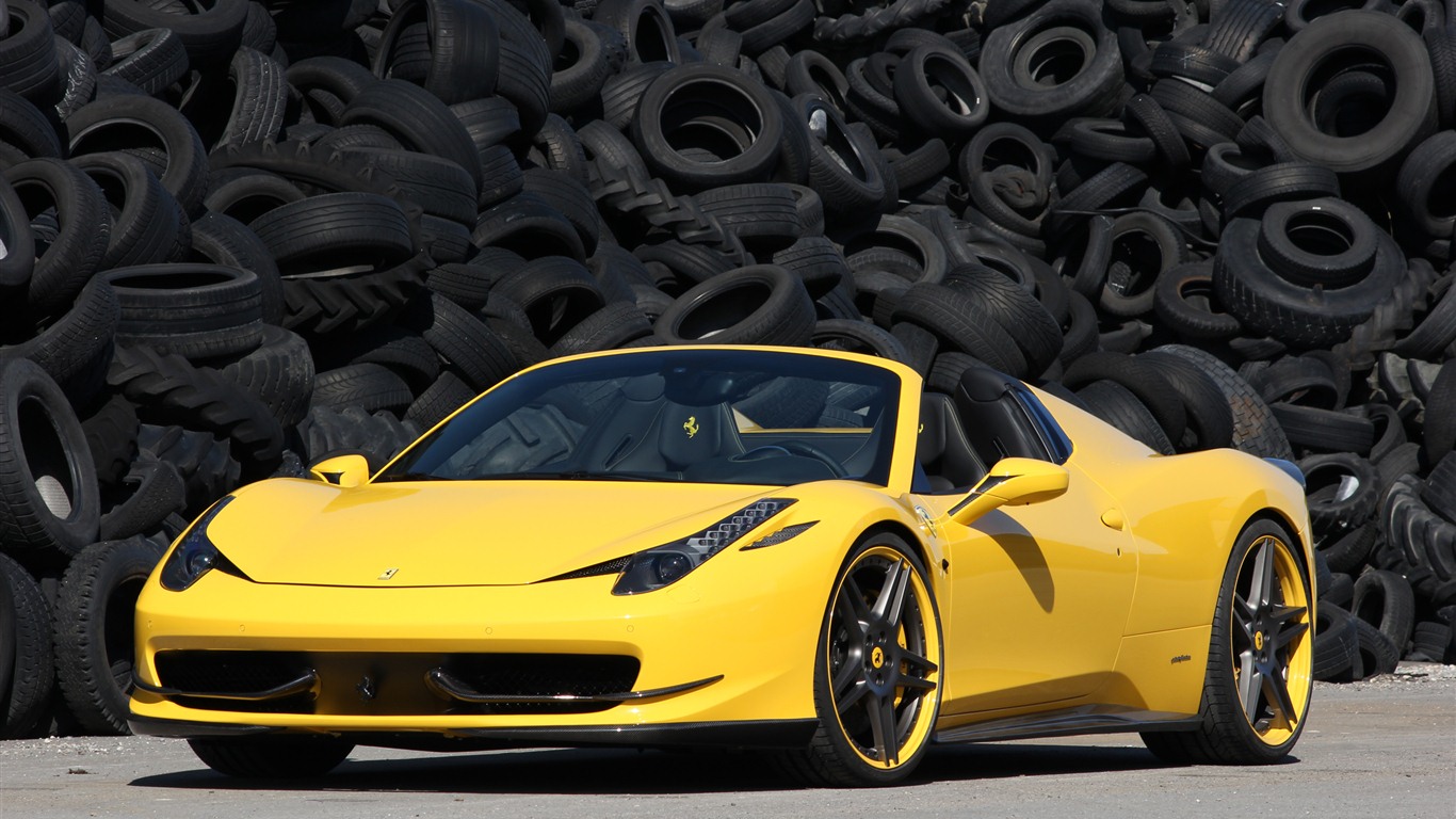 Ferrari 458 Italia spider 2012 法拉利 高清壁紙 #16 - 1366x768
