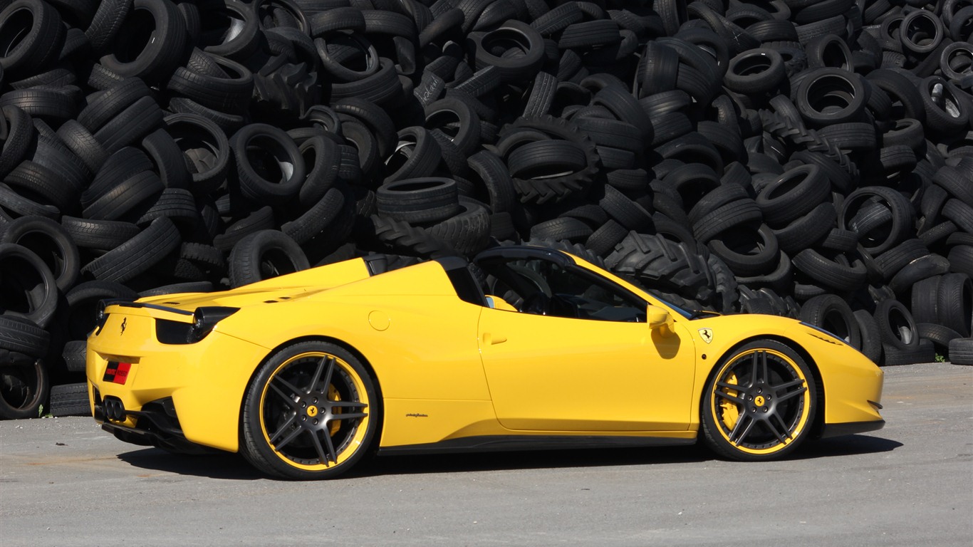 Ferrari 458 Italia spider 2012 法拉利17 - 1366x768