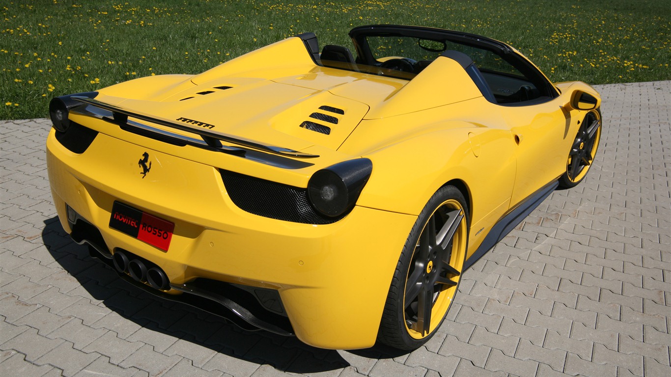 Ferrari 458 Italia spider 2012 法拉利18 - 1366x768