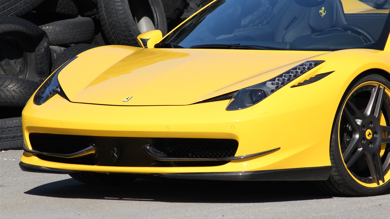 Ferrari 458 Spider 2012 Italia HD tapety na plochu #20 - 1366x768