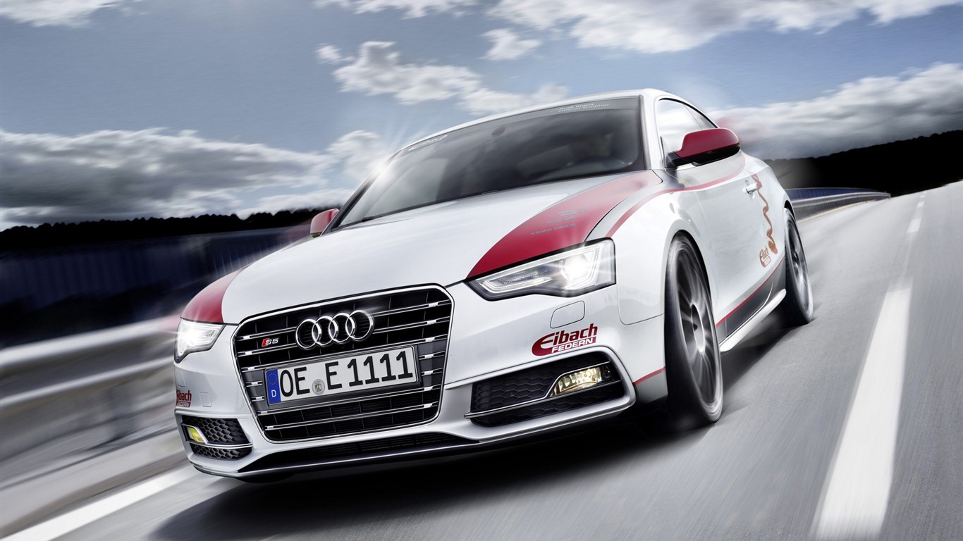 2012 Audi S5 奥迪S5 高清壁纸1 - 1366x768