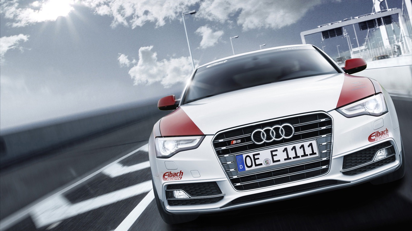 2012 Audi S5 奥迪S5 高清壁纸3 - 1366x768