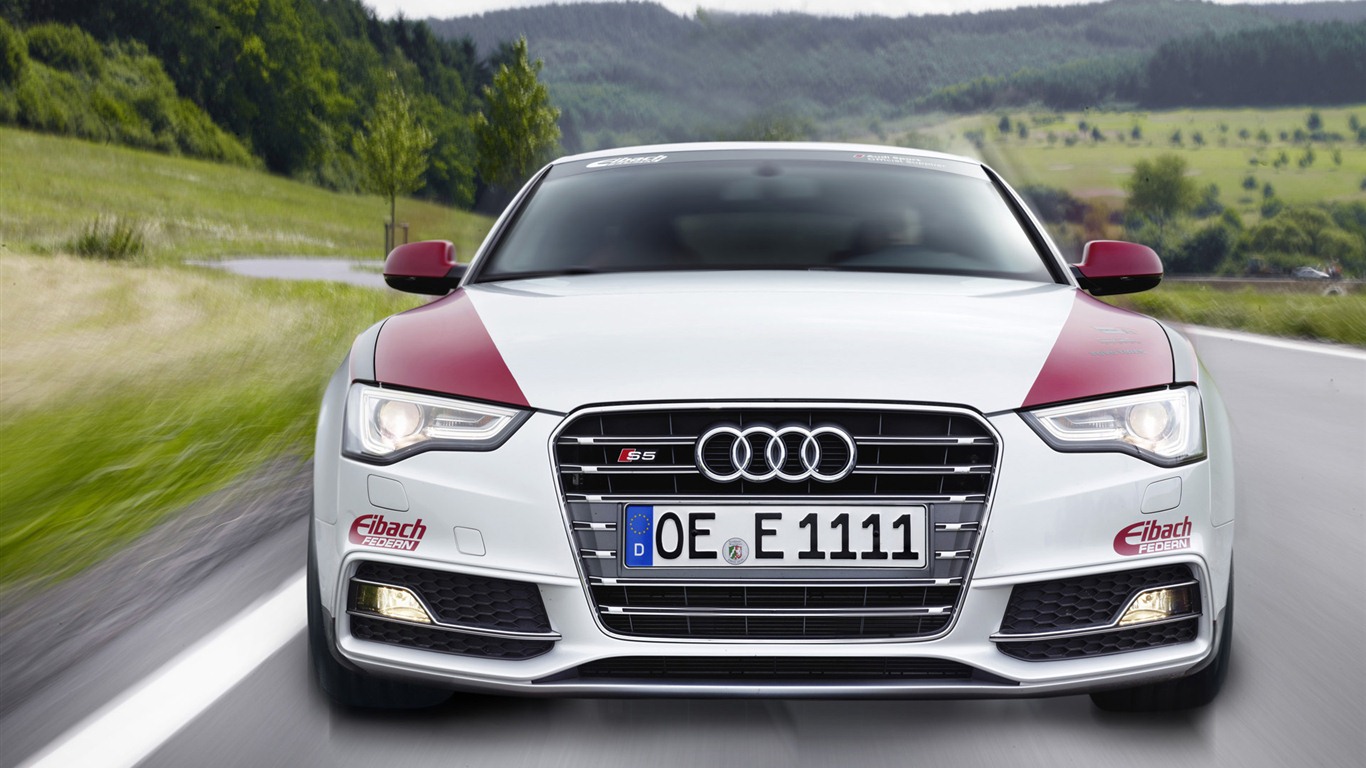 2012 Audi S5 奥迪S5 高清壁纸6 - 1366x768