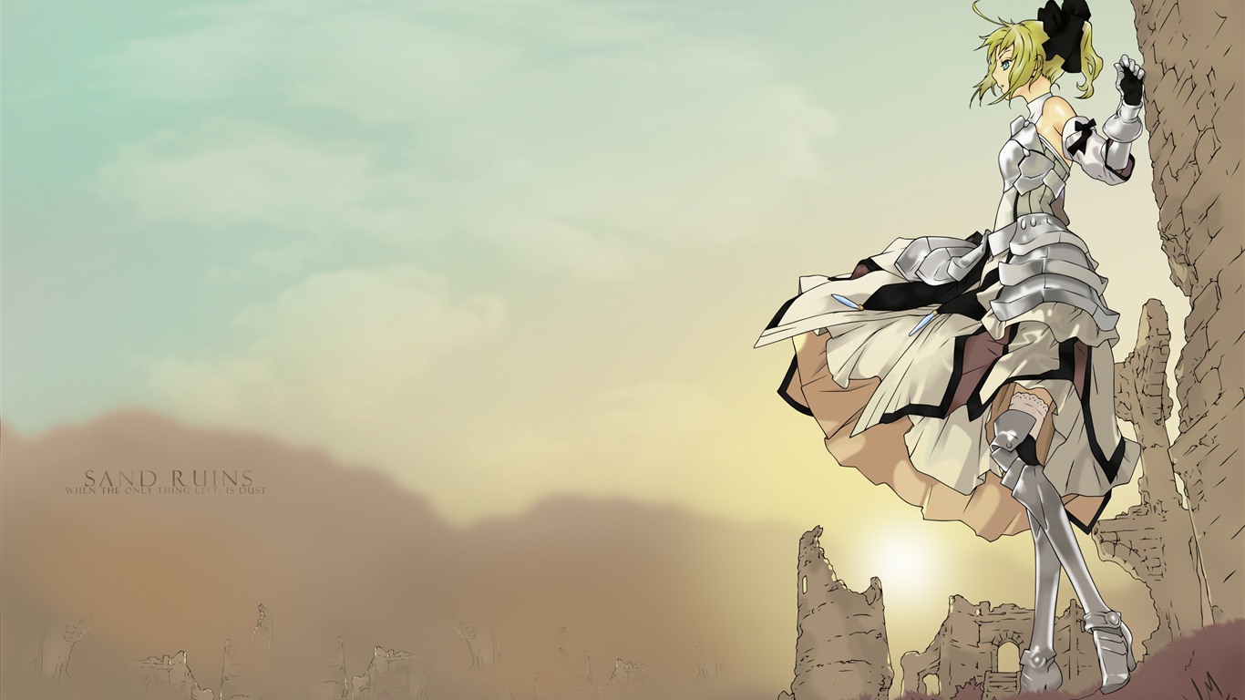 Fate stay night 命運待夜臨 高清壁紙 #9 - 1366x768