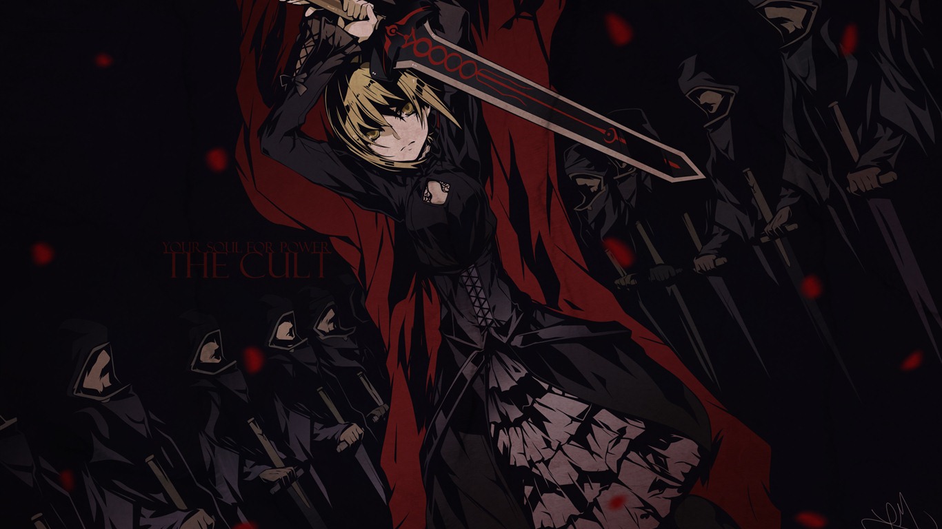 Fate Stay Night HD tapety na plochu #15 - 1366x768