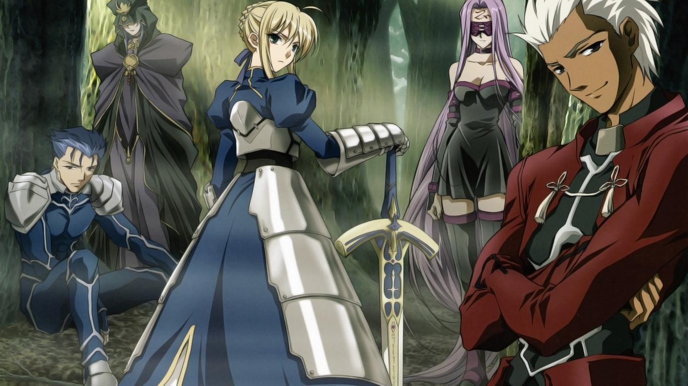 Fate Stay Night HD fondos de pantalla #19 - 1366x768