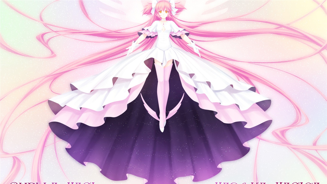 Puella Magi Madoka Magica 魔法少女小圓 高清壁紙 #16 - 1366x768