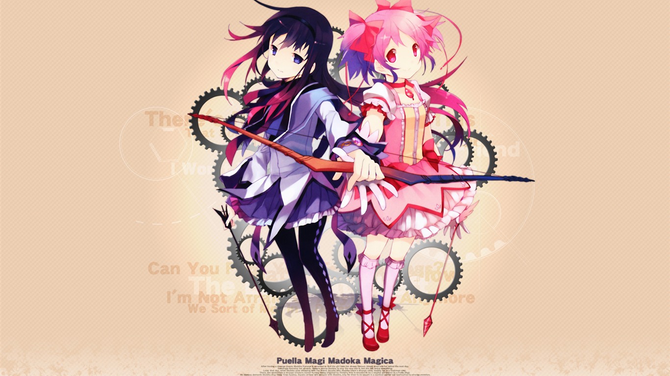 Puella Magi Madoka Magica 魔法少女小圆 高清壁纸18 - 1366x768