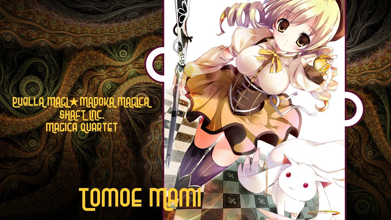 Puella Magi Madoka Magica HD tapety na plochu #19 - 1366x768