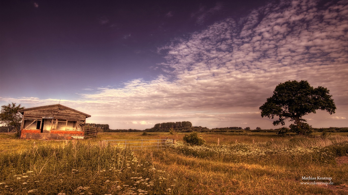 Fondos de pantalla de Windows 7: Impresiones de Schleswig-Holstein tema #3 - 1366x768