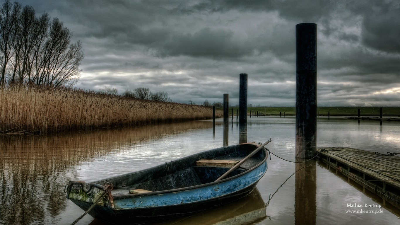 Fondos de pantalla de Windows 7: Impresiones de Schleswig-Holstein tema #4 - 1366x768