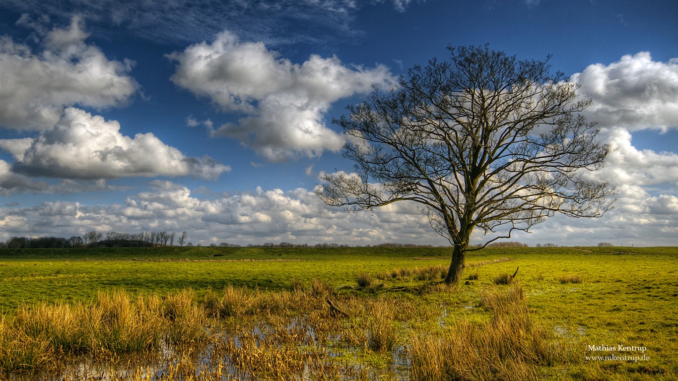 Fondos de pantalla de Windows 7: Impresiones de Schleswig-Holstein tema #5 - 1366x768