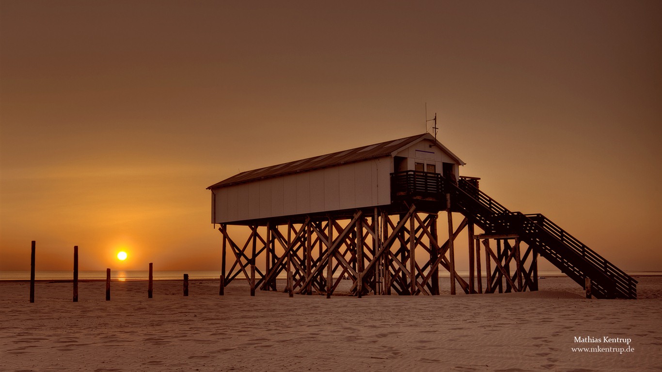 Windows 7 Wallpapers: Impressions from Schleswig-Holstein theme #16 - 1366x768