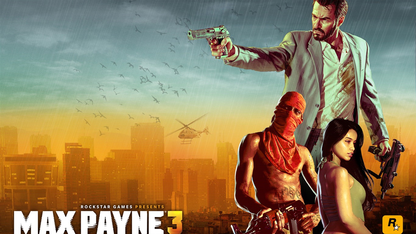 Max Payne 3 HD tapety na plochu #1 - 1366x768
