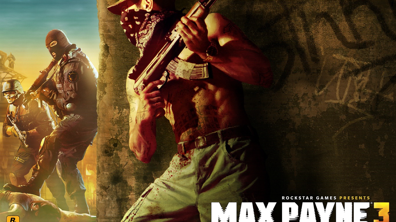 Max Payne 3 HD tapety na plochu #5 - 1366x768