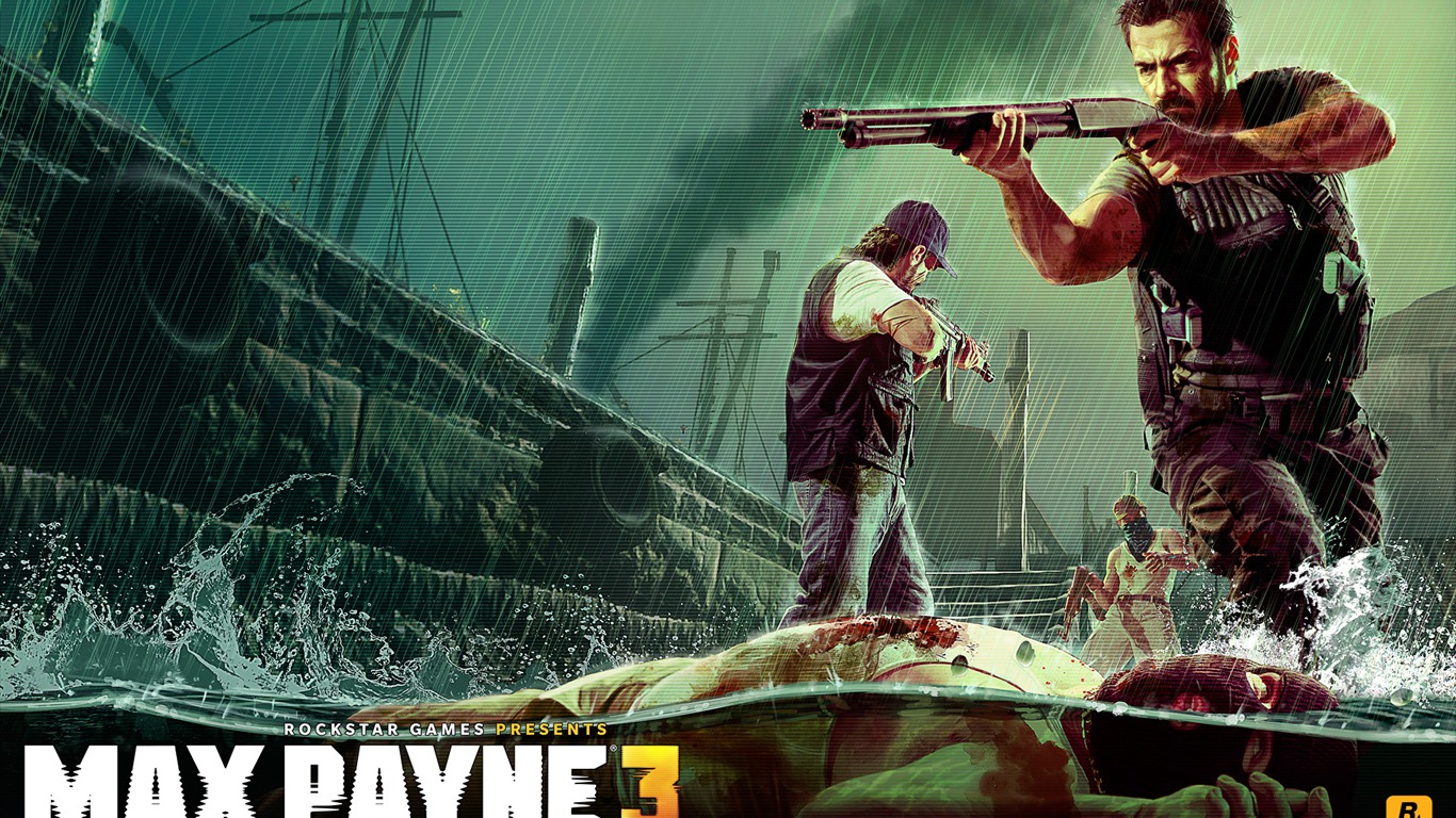 Max Payne 3 HD tapety na plochu #6 - 1366x768