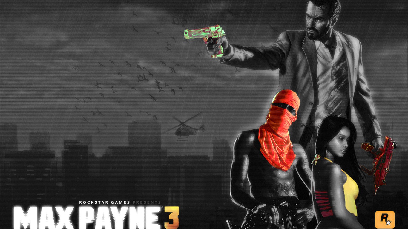 Max Payne 3 HD tapety na plochu #9 - 1366x768
