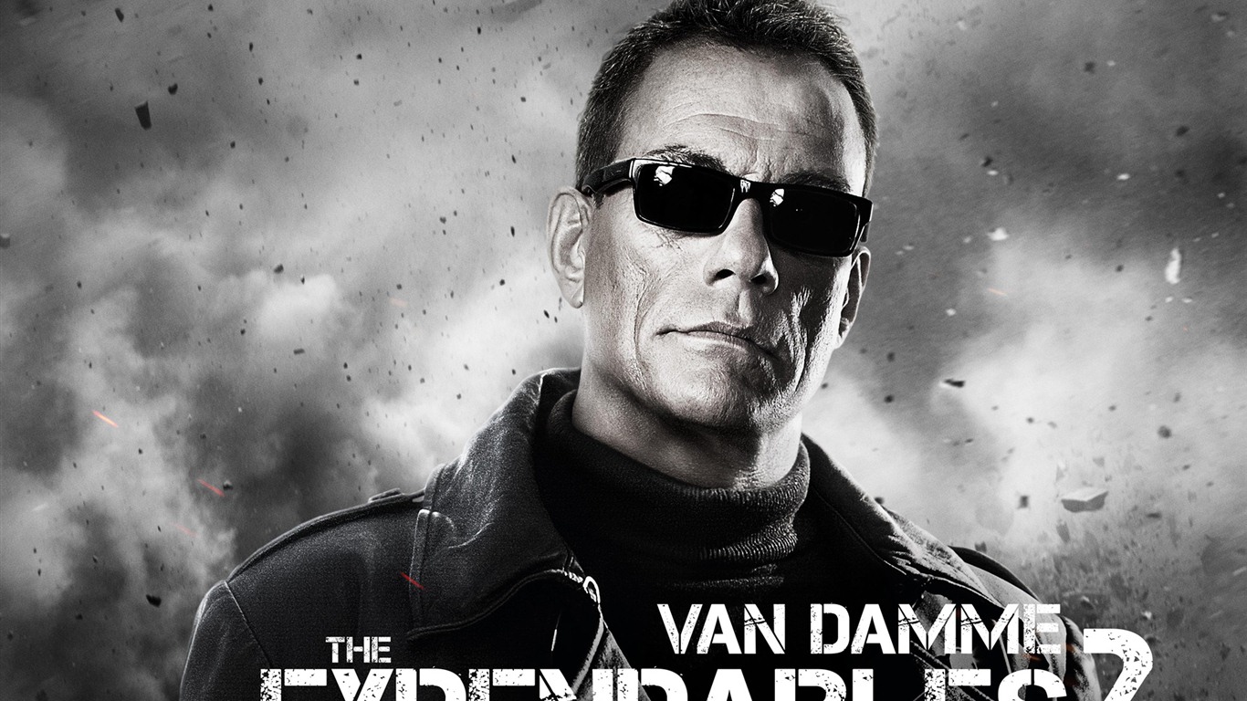 2012 Expendables 2 HD tapety na plochu #6 - 1366x768