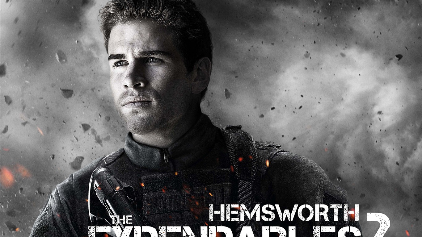 2012 Expendables 2 HD tapety na plochu #7 - 1366x768