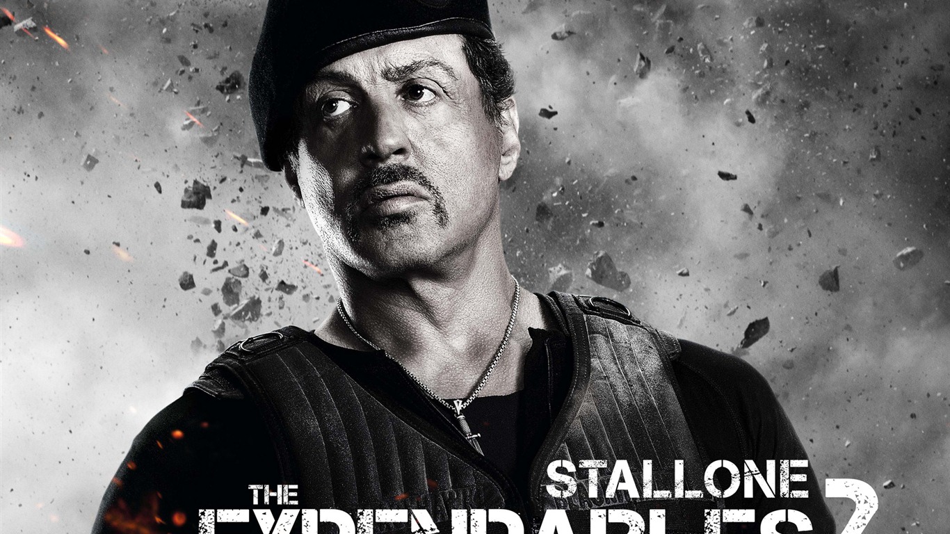 2012 The Expendables 2 敢死隊2 高清壁紙 #9 - 1366x768