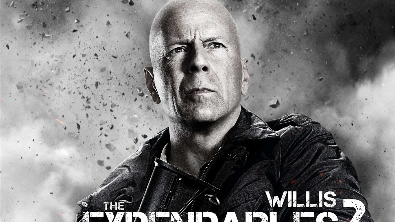 2012 The Expendables 2 敢死隊2 高清壁紙 #12 - 1366x768