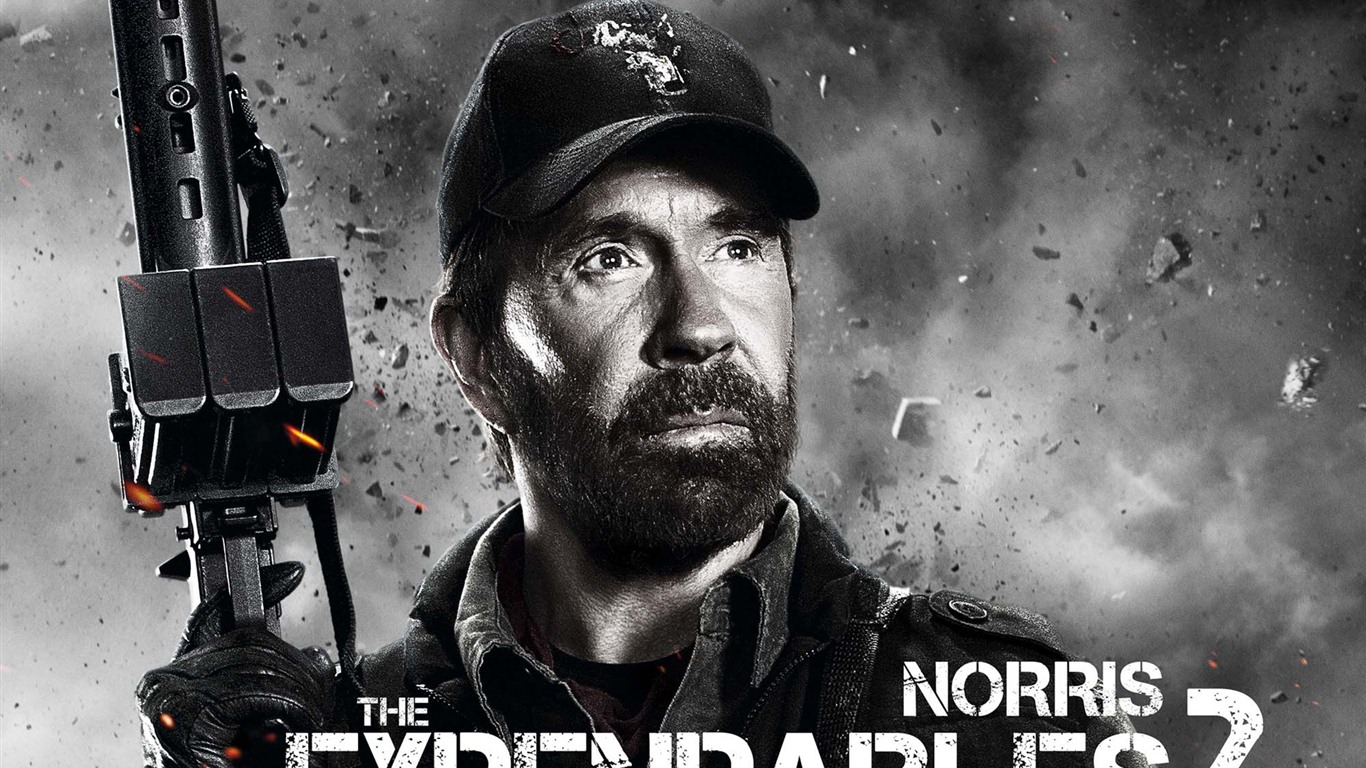 2012 The Expendables 2 敢死隊2 高清壁紙 #13 - 1366x768