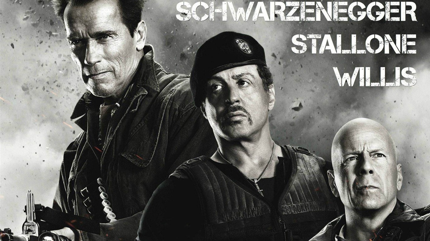 2012 The Expendables 2 敢死隊2 高清壁紙 #15 - 1366x768