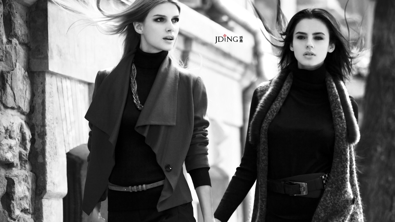 JDING 嬌鼎品牌服飾高清壁紙 #4 - 1366x768