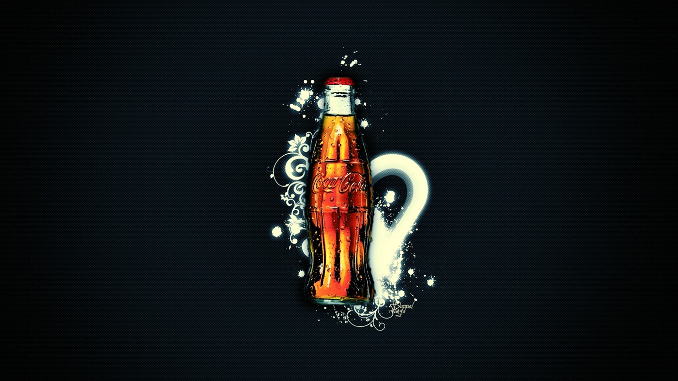 Coca-Cola krásná reklama tapety #4 - 1366x768