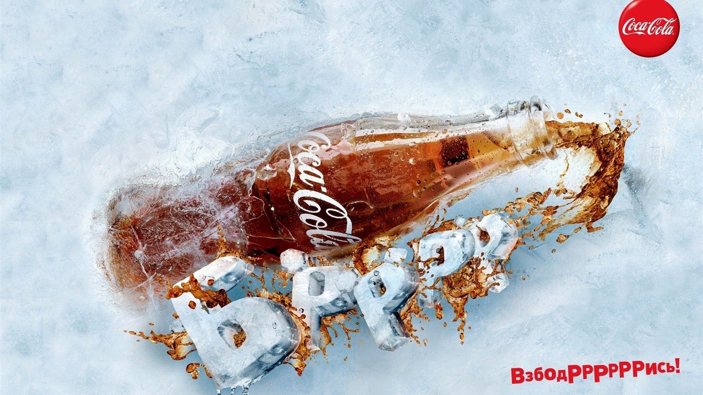 Coca-Cola 可口可樂精美廣告壁紙 #8 - 1366x768
