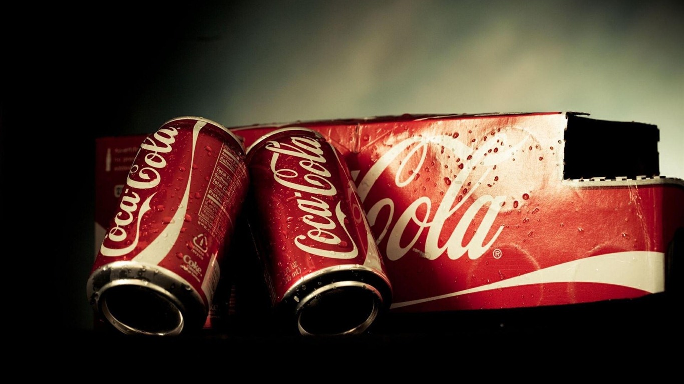 Coca-Cola belle annonce papier peint #18 - 1366x768
