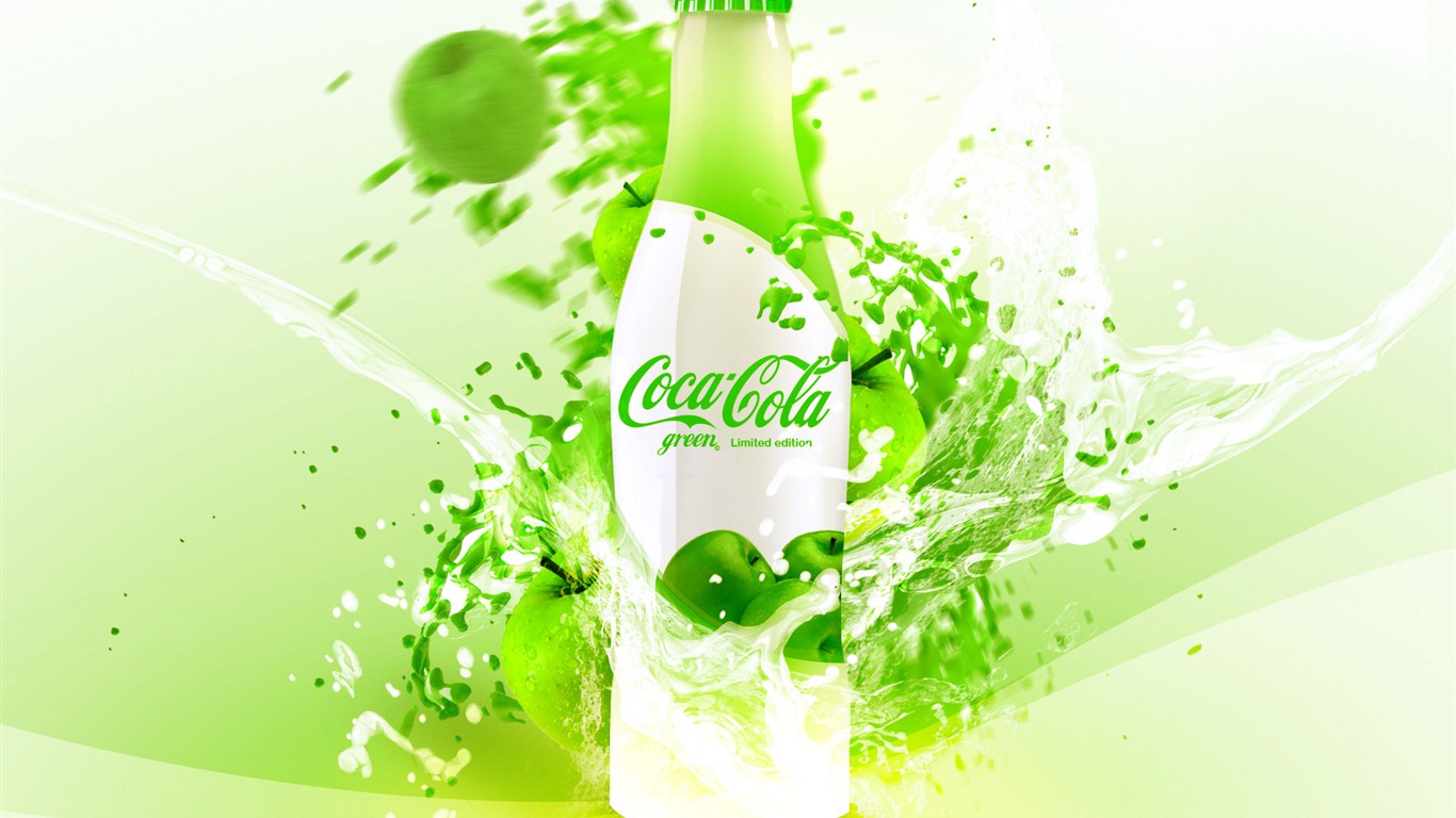 Coca-Cola hermosa ad fondo de pantalla #26 - 1366x768