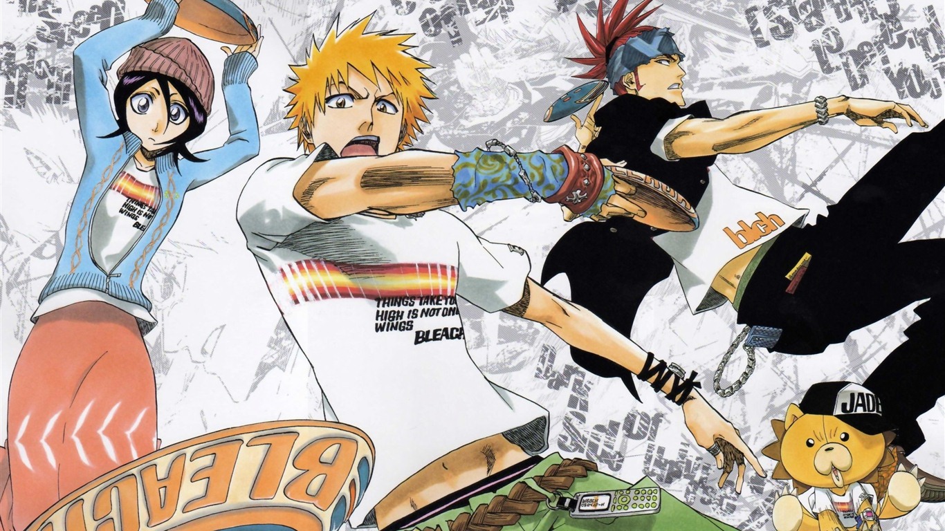 BLEACH 死神高清動漫壁紙 #1 - 1366x768