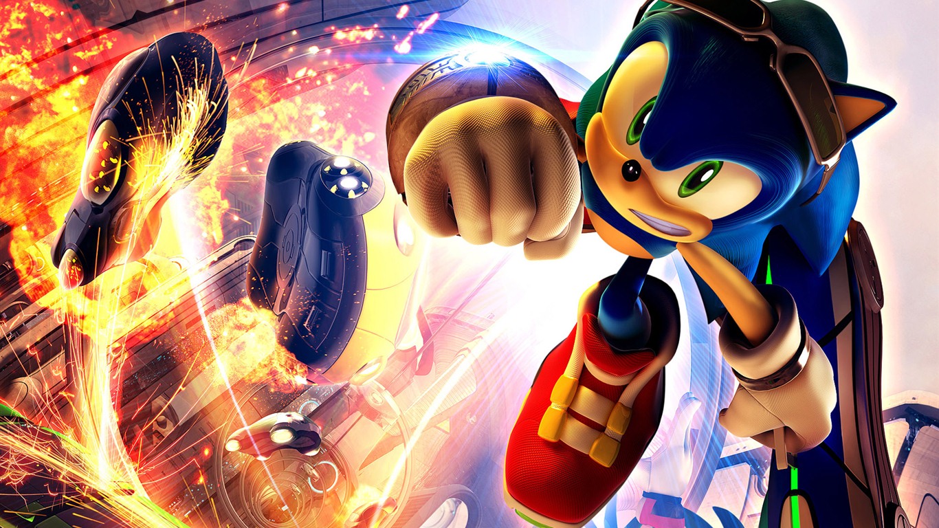 Sonic 索尼克高清壁紙 #1 - 1366x768