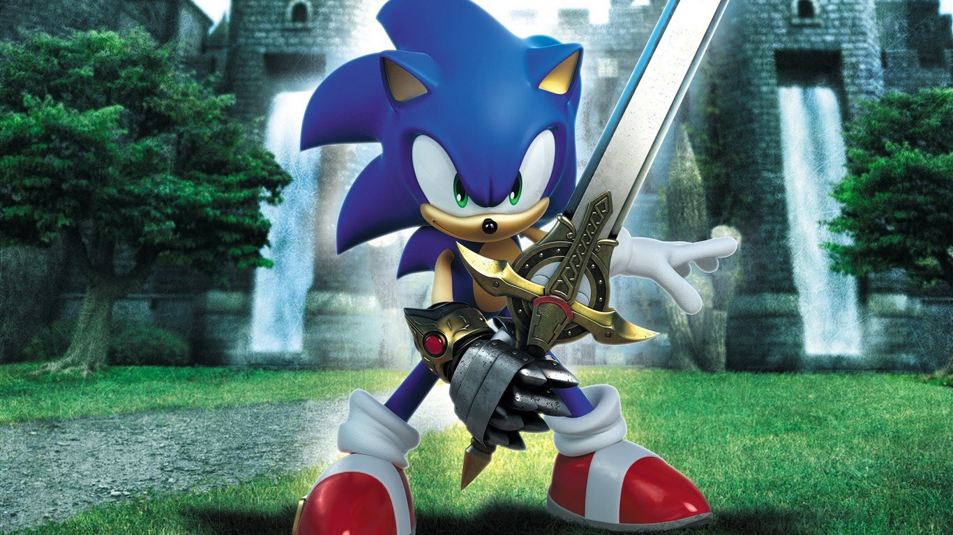Sonic HD tapety na plochu #14 - 1366x768