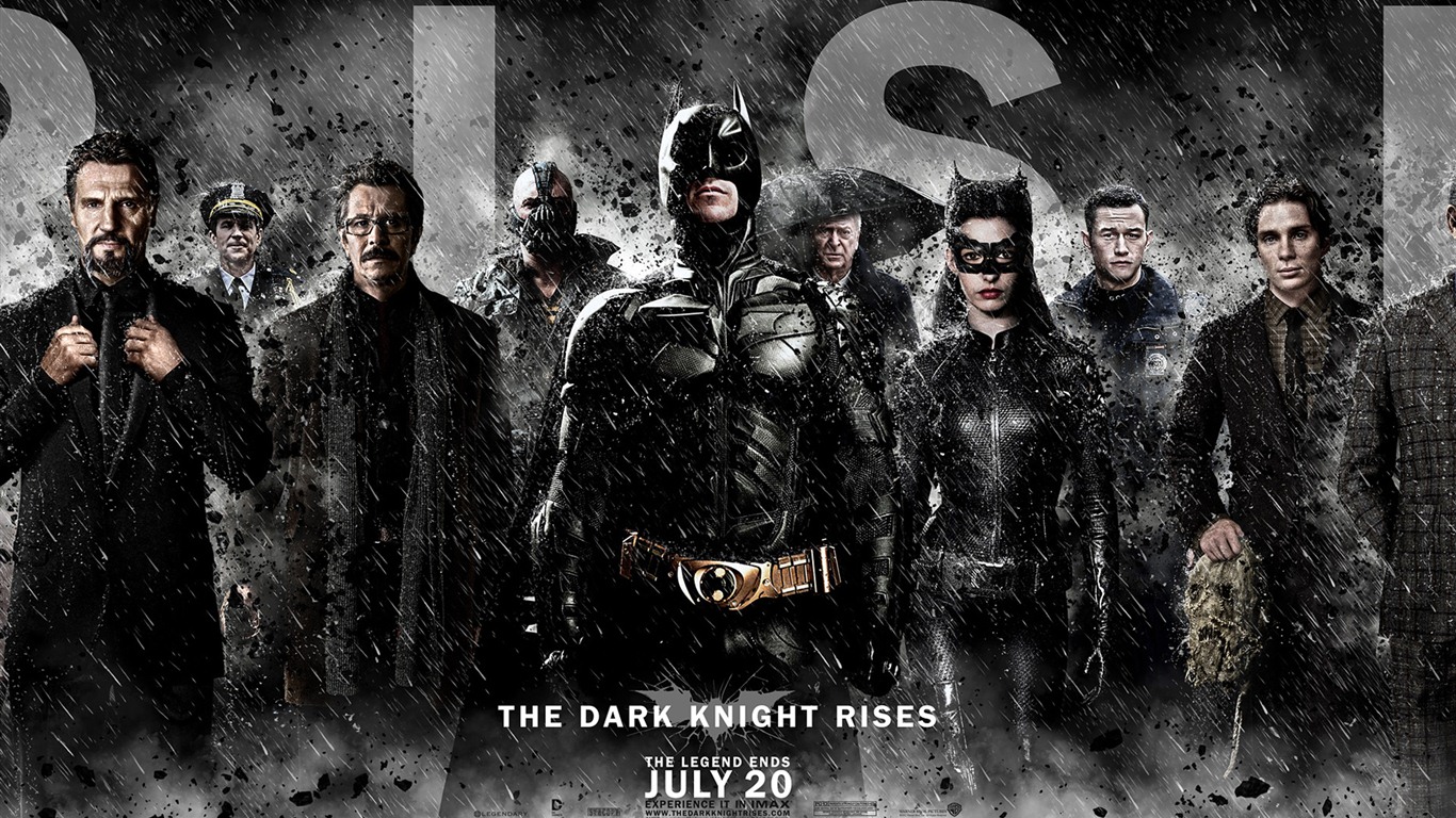 The Dark Knight Rises 蝙蝠侠：黑暗骑士崛起 高清壁纸8 - 1366x768