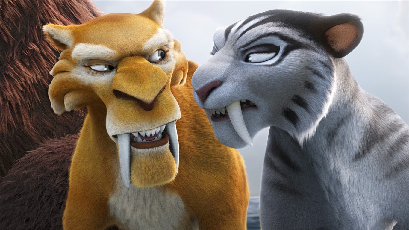 Ice Age 4: Continental Drift 冰川時代4：大陸漂移高清壁紙 #10 - 1366x768