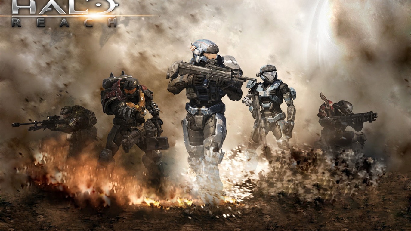 Halo 光暈 遊戲高清壁紙 #1 - 1366x768