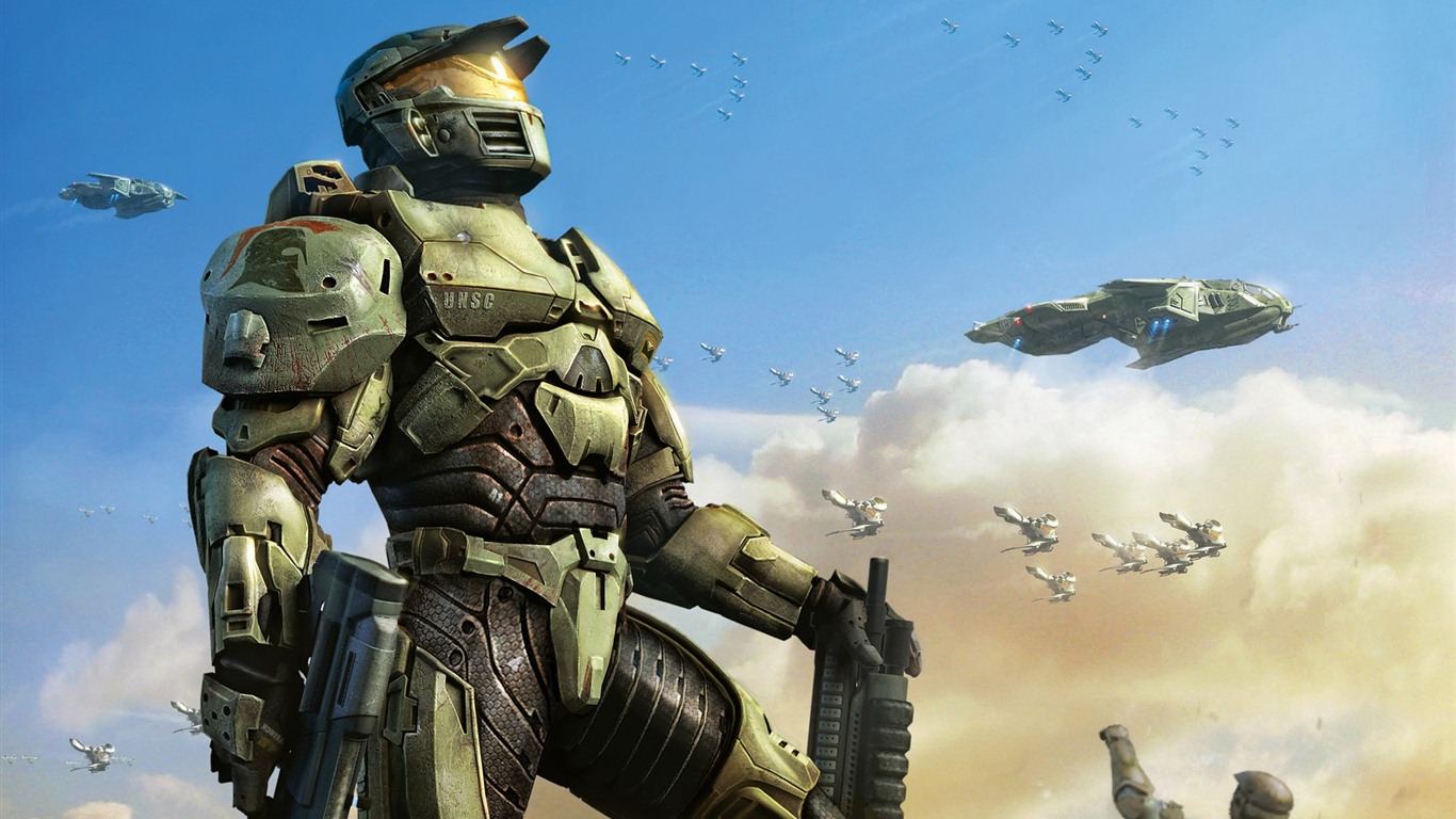 Halo 光暈 遊戲高清壁紙 #3 - 1366x768