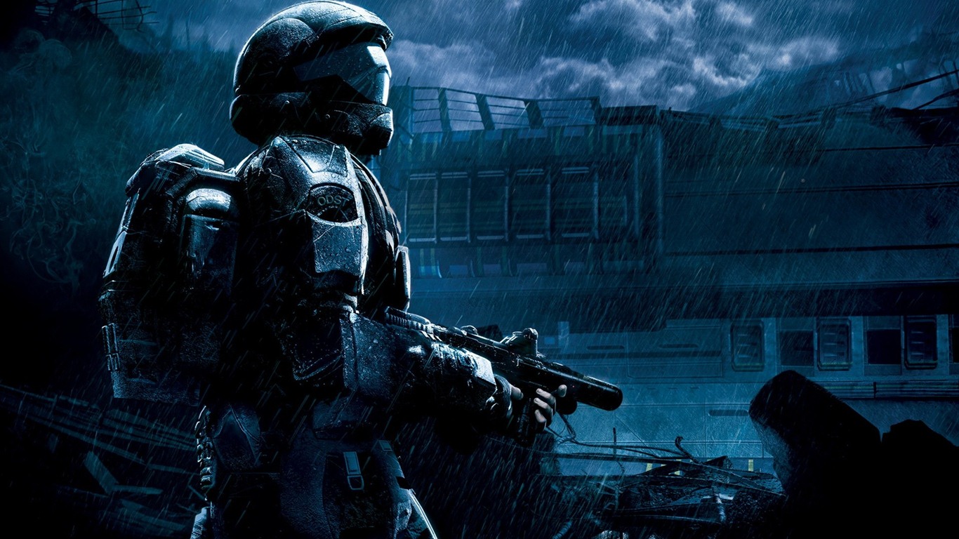 Halo 光暈 遊戲高清壁紙 #5 - 1366x768