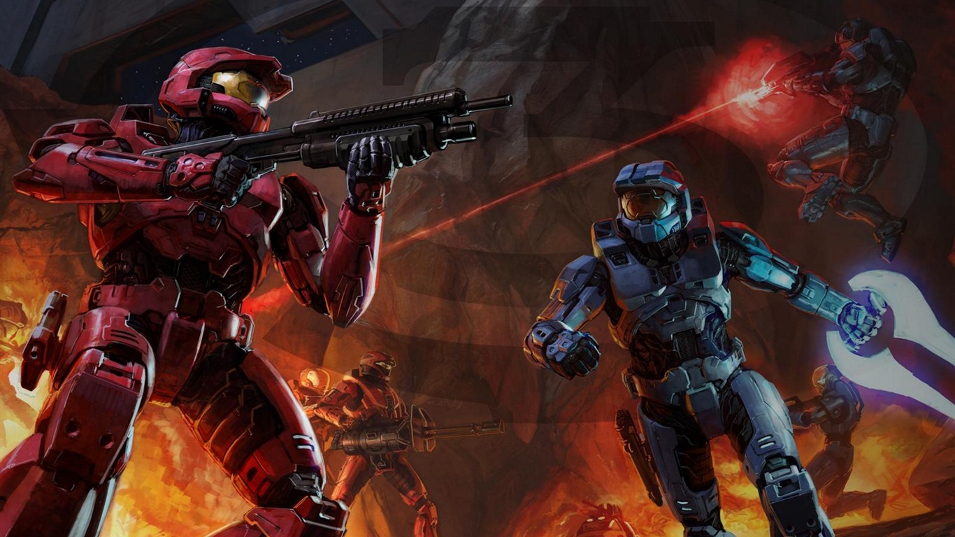 Halo game HD wallpapers #9 - 1366x768