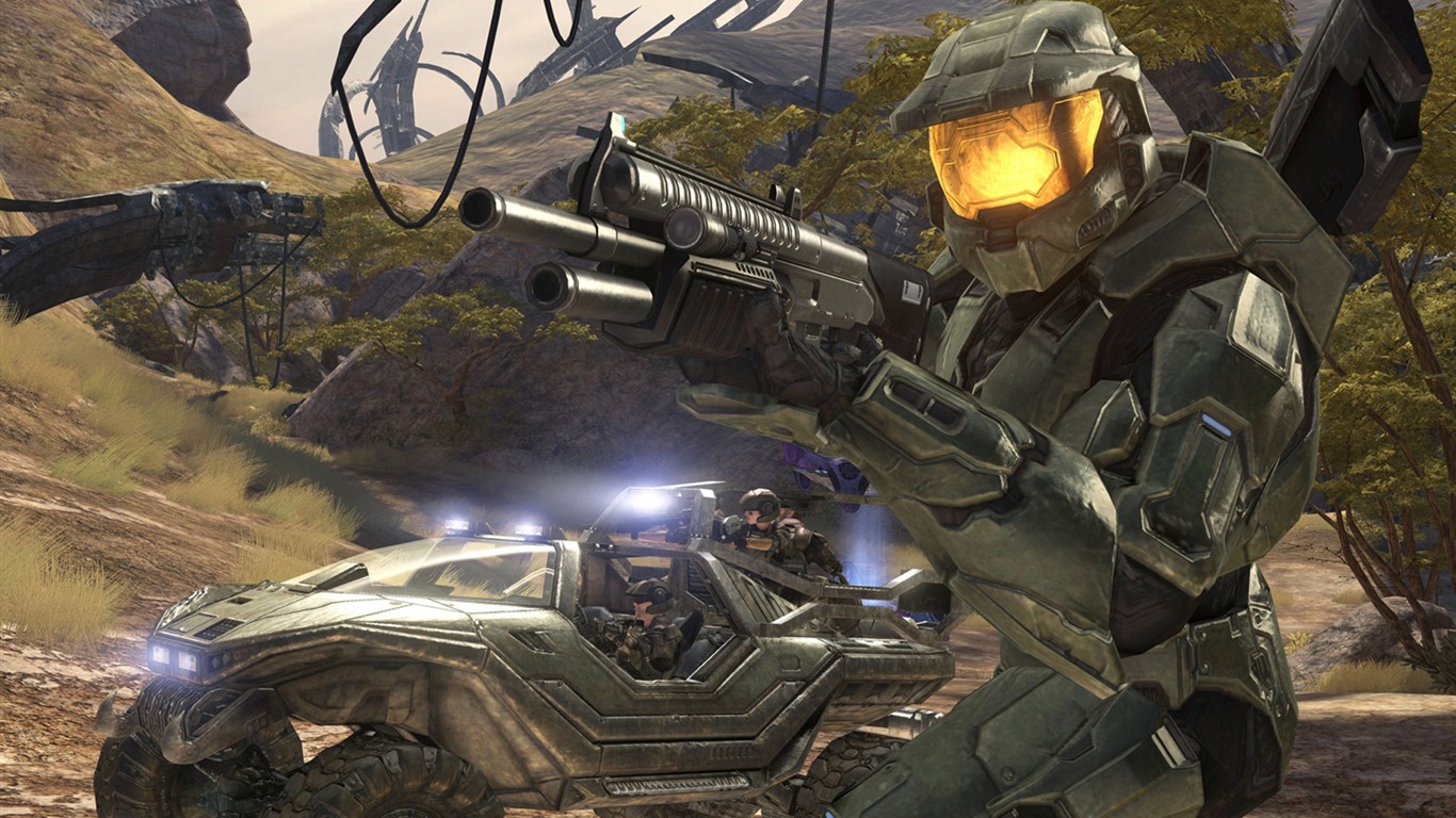 Halo 光暈 遊戲高清壁紙 #13 - 1366x768