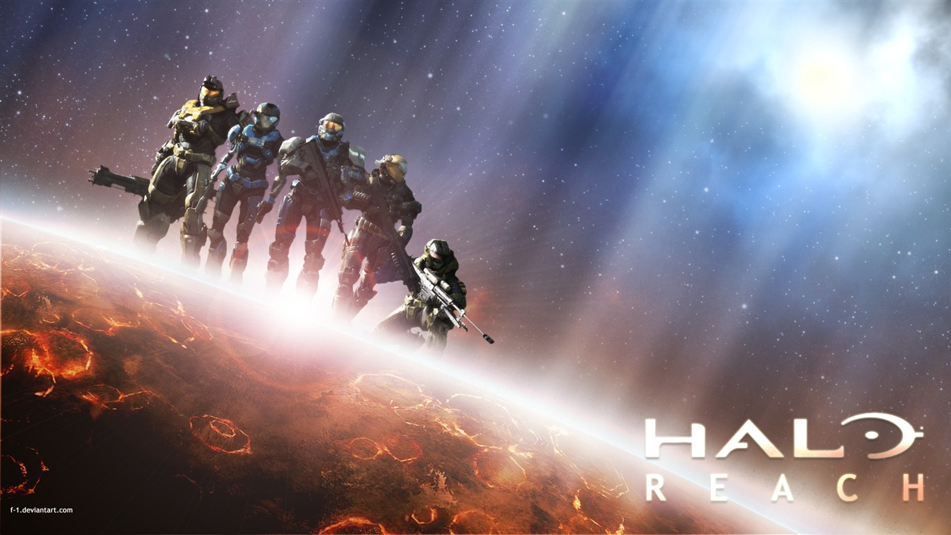 Hra Halo HD tapety na plochu #18 - 1366x768