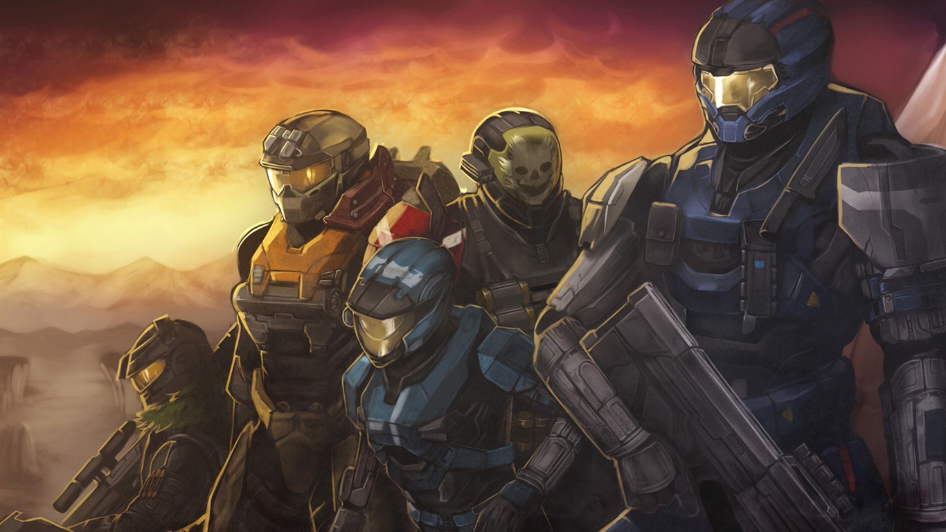 Hra Halo HD tapety na plochu #20 - 1366x768